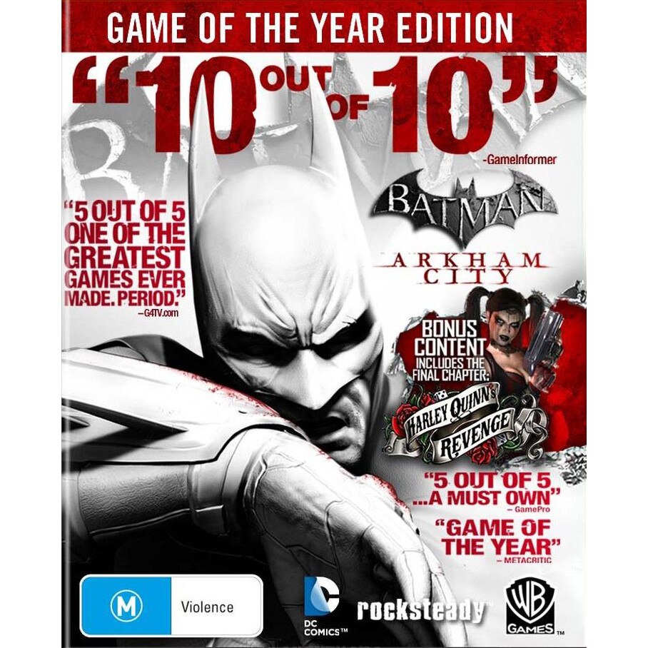 Joc Batman: Arkham City (GOTY) PC Steam CD Key 