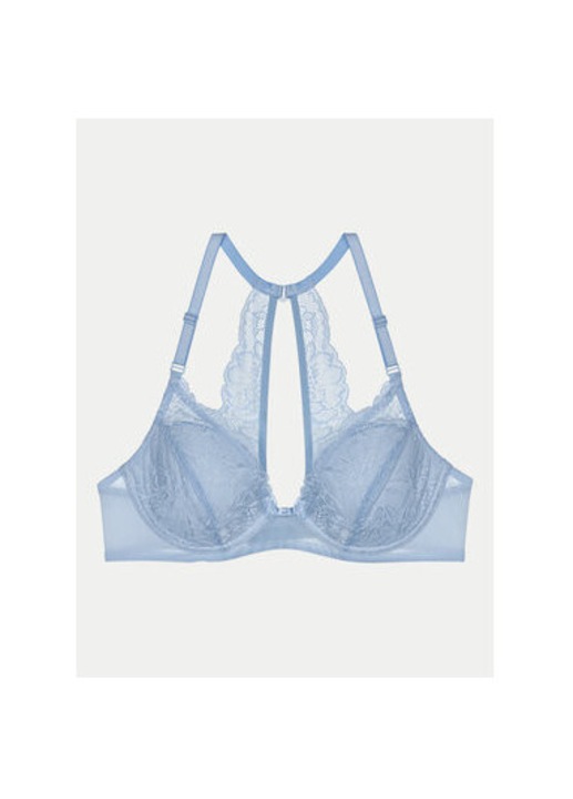 Дамски сутиен, Triumph, 303578213, Полиамид/Полиестер/Еластан, Син, Син