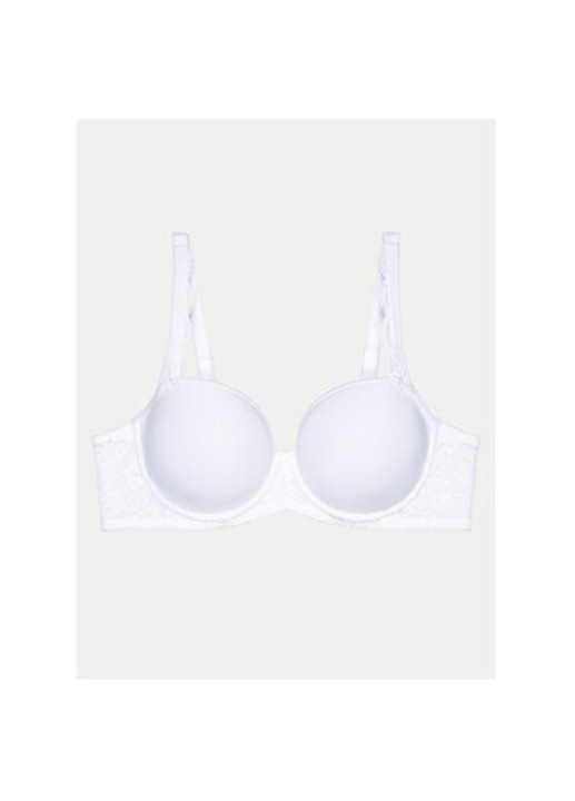 Női melltartó, Triumph, 304538582, Poliészter/Poliamid, Fehér, Fehér