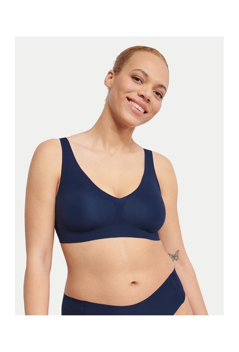 Дамски сутиен, Sloggi, 304892172, Полиамид/Еластан,, Син