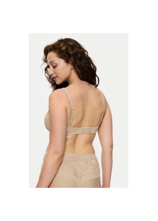 Női melltartó, Triumph, 305249968, Poliamid/Elasztán, Bézs, Bézs