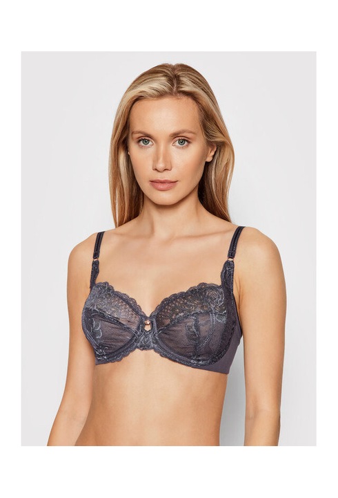 Női melltartó, Triumph, 209002829, Poliamid/Elasztán/Modál, Szürke, Szürke