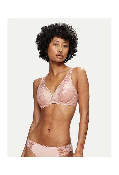 Дамски сутиен, Triumph, 303437244, Полиестер/Полиамид/Еластан, Розов, Розово