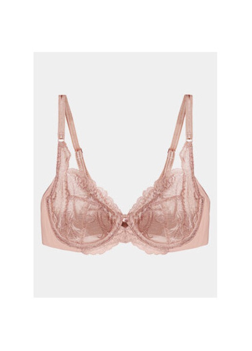 Női melltartó, Triumph, 303976972, Poliamid/Elasztán/Modál, Rózsaszín, Rózsaszín