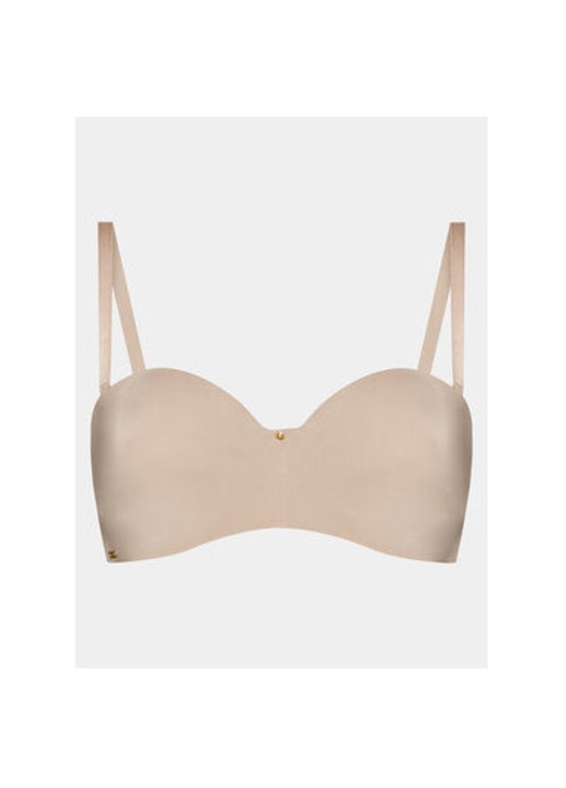 Női melltartó, Selmark, 302870882, Poliamid/Poliészter, Bézs, Bézs