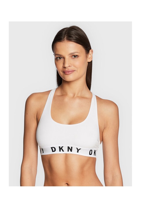 Női melltartó, Dkny, 207600058, Pamut/Modál, Fehér, Fehér