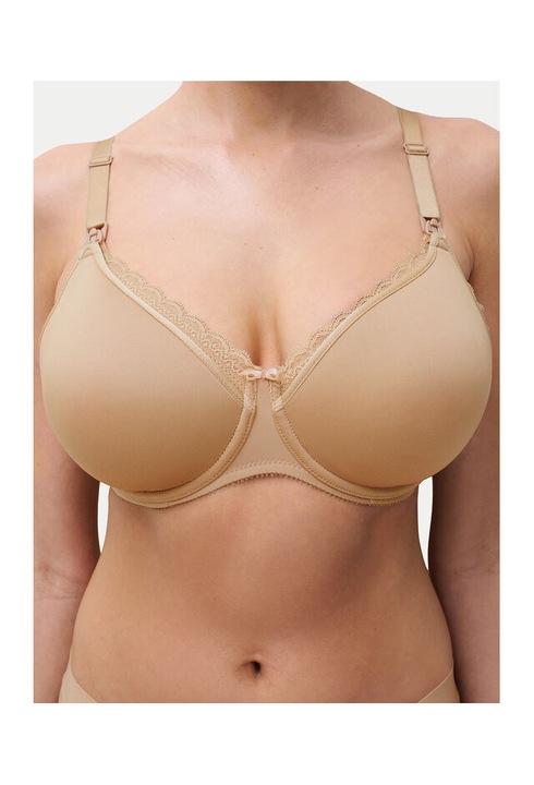 Női melltartó, Chantelle, 207972292, Poliészter, Bézs, Bézs