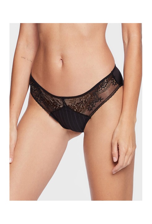 Női melltartó, Passionata, 302613151, Poliamid/Elasztán, Fekete, Fekete