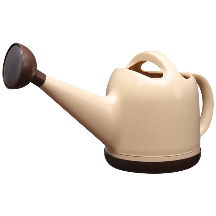 Udatore flori Fokelyi, 4L, bej, set de un aparat pentru stropit gradina