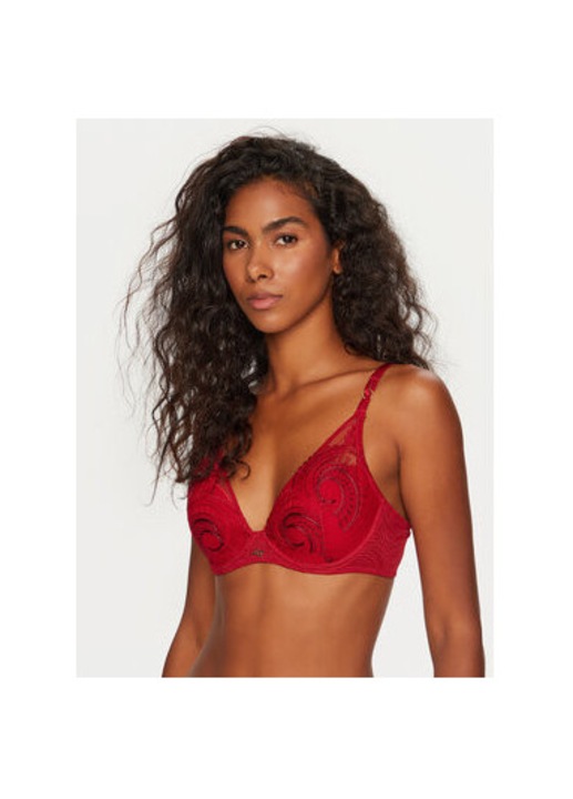 Női melltartó, Chantelle, 304178665, Nejlon/Elasztán, Fekete, Fekete