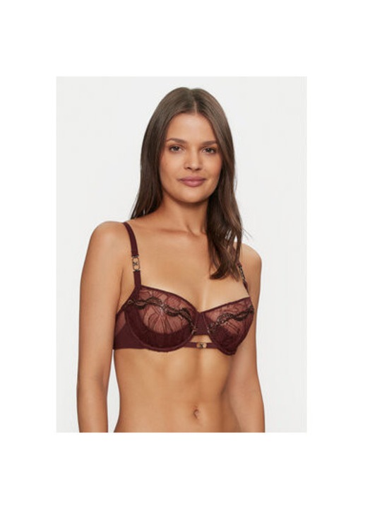 Sutien dama, Chantelle, 304178207, Nylon/Elastan, Rosu, Rosu