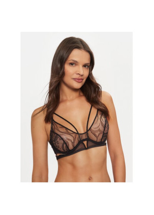 Női melltartó, Chantelle, 304178146, Poliamid, Fekete, Fekete