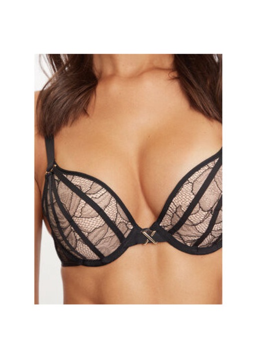 Sutien dama, Chantelle, 304178269, Poliamida, Negru, Negru, 70E