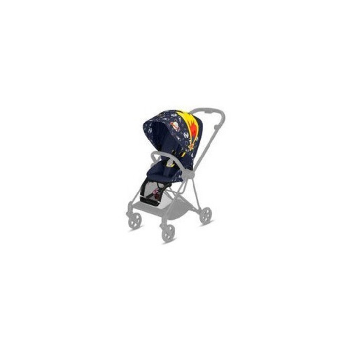 Тапицерия за количка Cybex Mios, удобна вложка, дишаща тапицерия, многоцветна