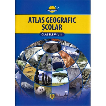 Atlas Geografic Scolar Clasele V Viii Emag Ro