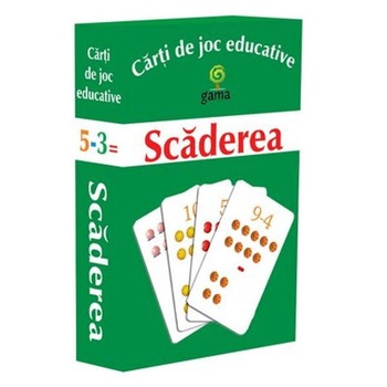 Carti de joc educative - Scaderea Carti de joc educative - Scaderea