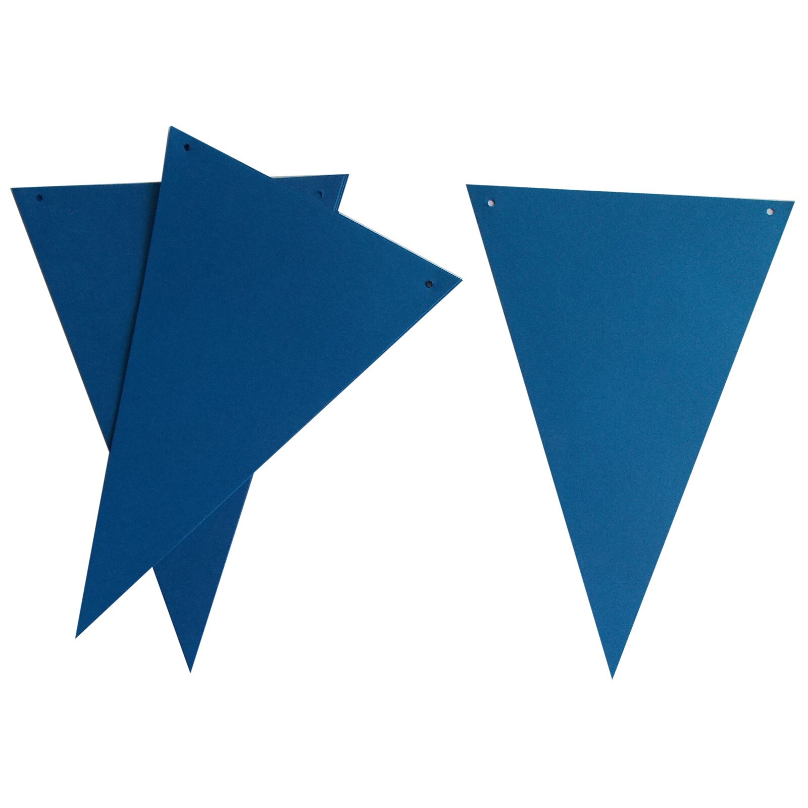 Ghirlanda party 10 stegulete albastre 148 x 210 mm