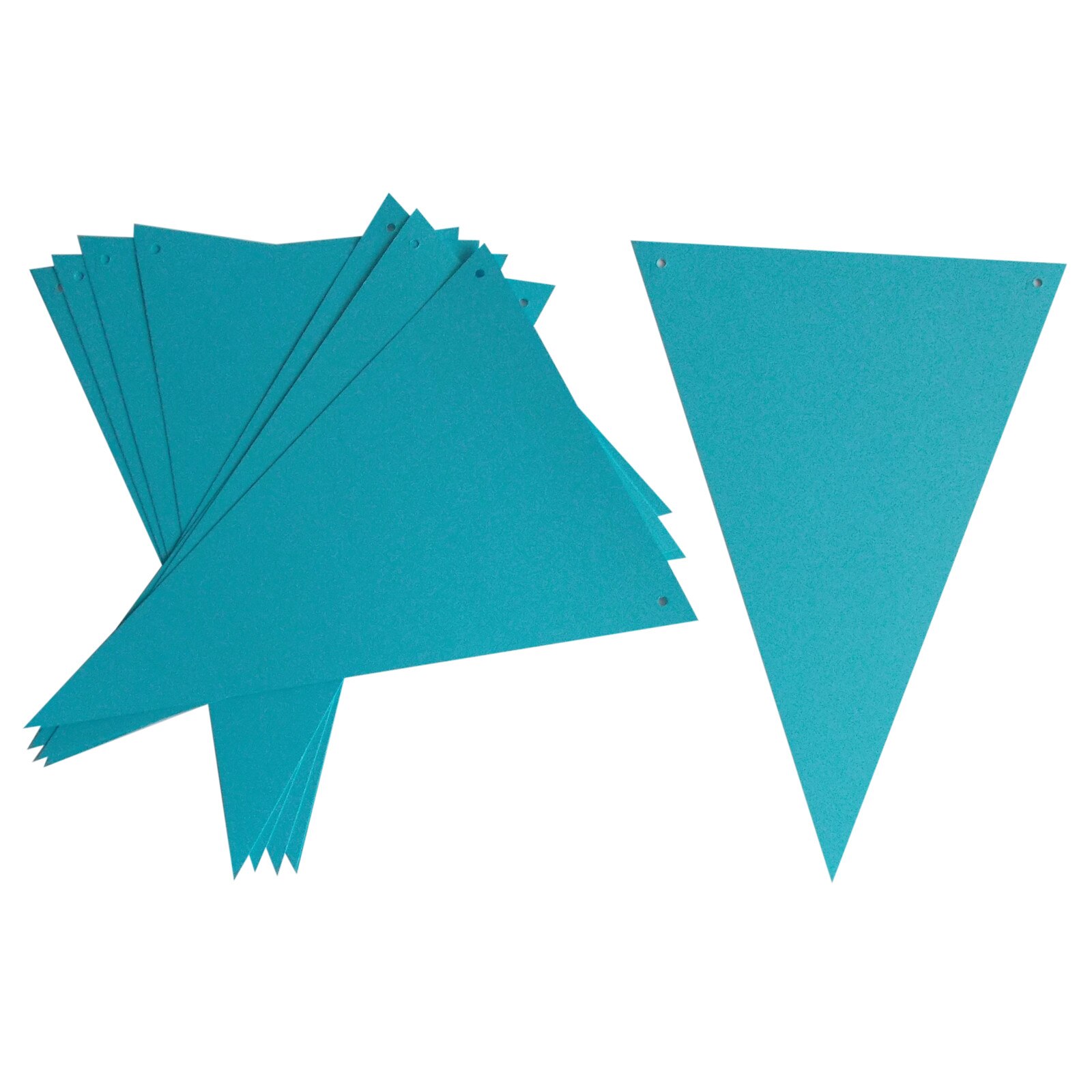 Ghirlanda party 10 stegulete bleu 148 x 210 mm