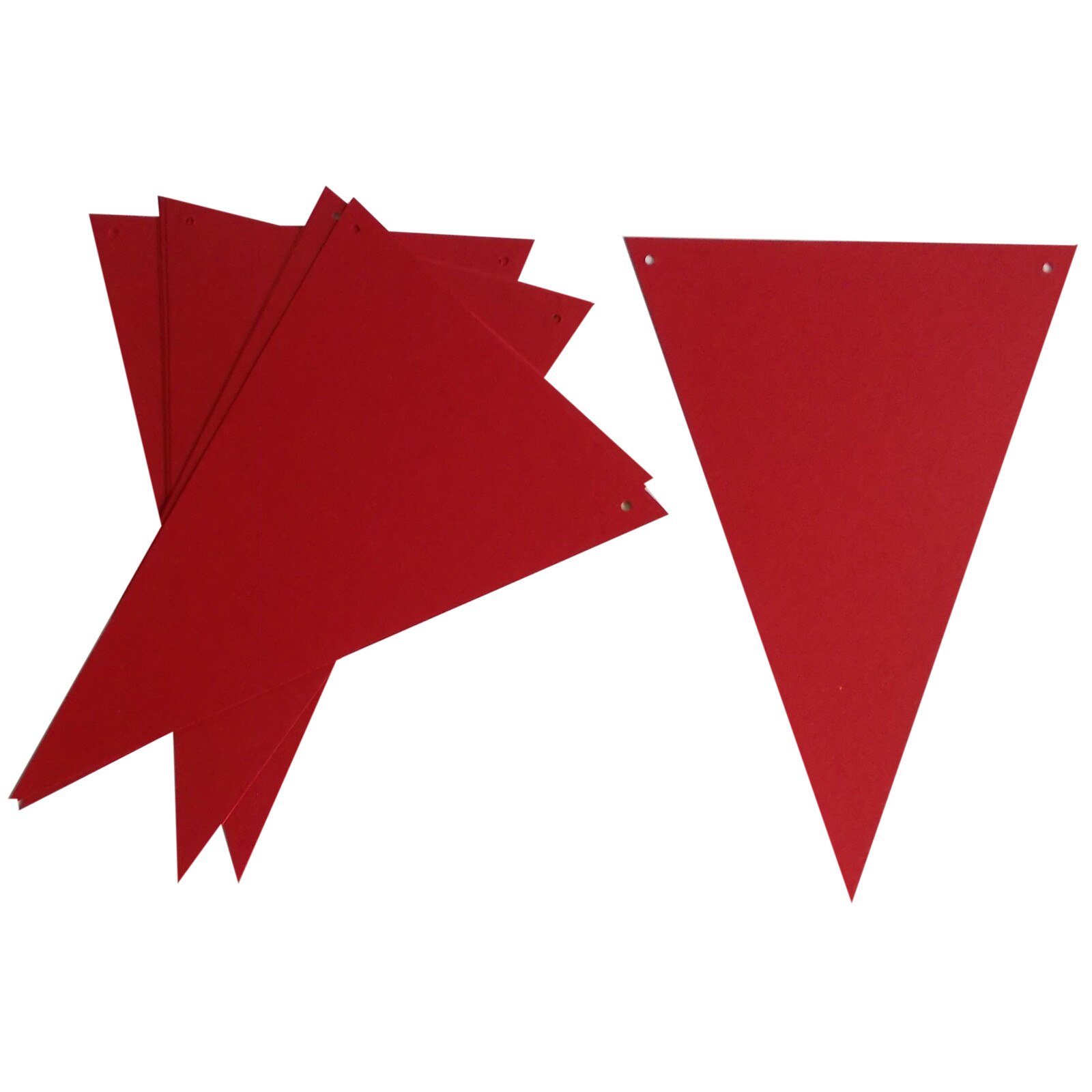 Ghirlanda party 10 stegulete bordo 148 x 210 mm