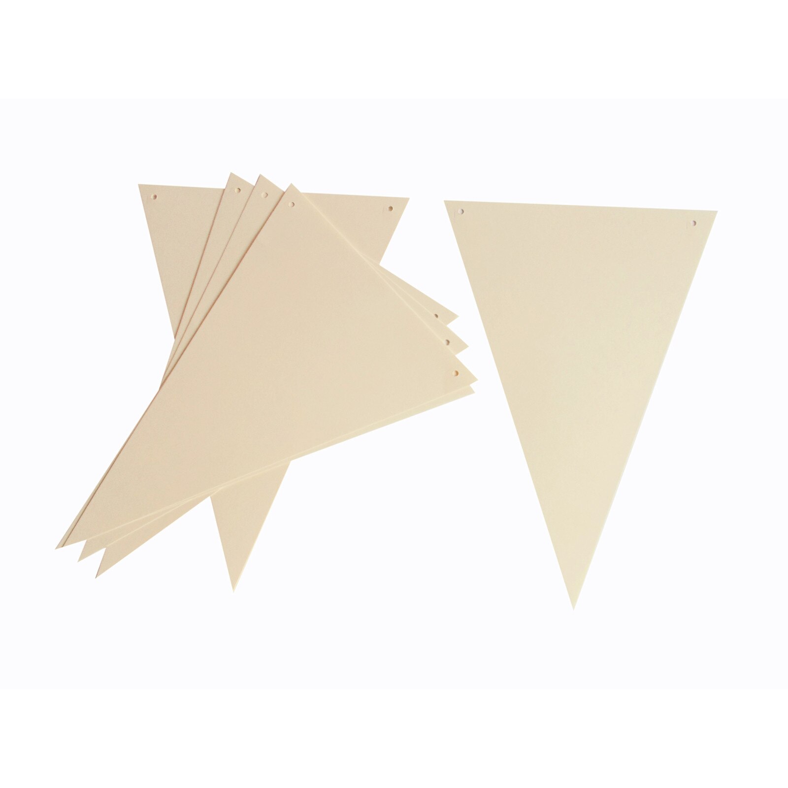 Ghirlanda party 10 stegulete crem 148 x 210 mm