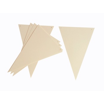 Ghirlanda party 10 stegulete crem 148 x 210 mm Ghirlanda party 10 stegulete crem 148 x 210 mm