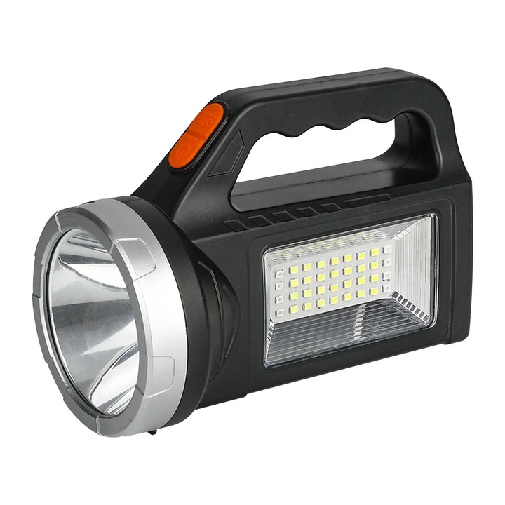 Lanterna solara ZYBLSSBB, incarcare USB, autonomie lunga, negru