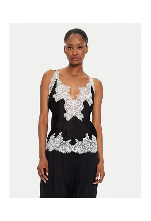 Noi polo, Birgitte Herskind, 304479373, viszkoz/muselyem, fekete, Fekete, 34