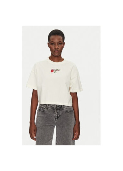 Női póló, Converse, 304829772, Pamut, Bézs, Bézs