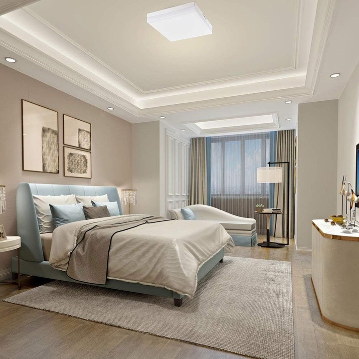 LightPlanet® FSP830S 18W квадратна LED стенна лампа 6500K