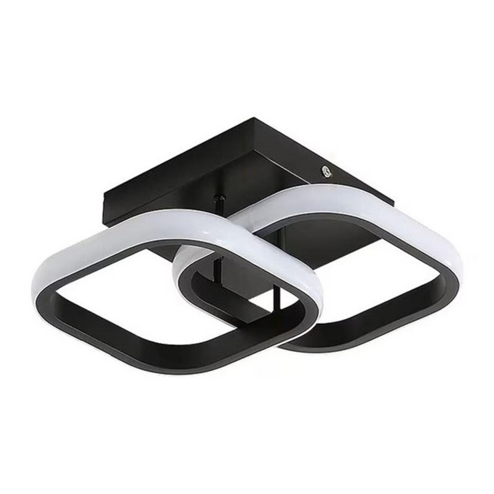 LED плафон, черен, Fetisshop