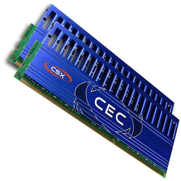 Kit memorie RAM CSX 4GB DDR3 1600MHz (2x2GB), Dual Channel, CL9