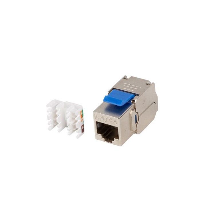 Modul Keystone RJ45 CAT.6a FTP, Lanberg, gri