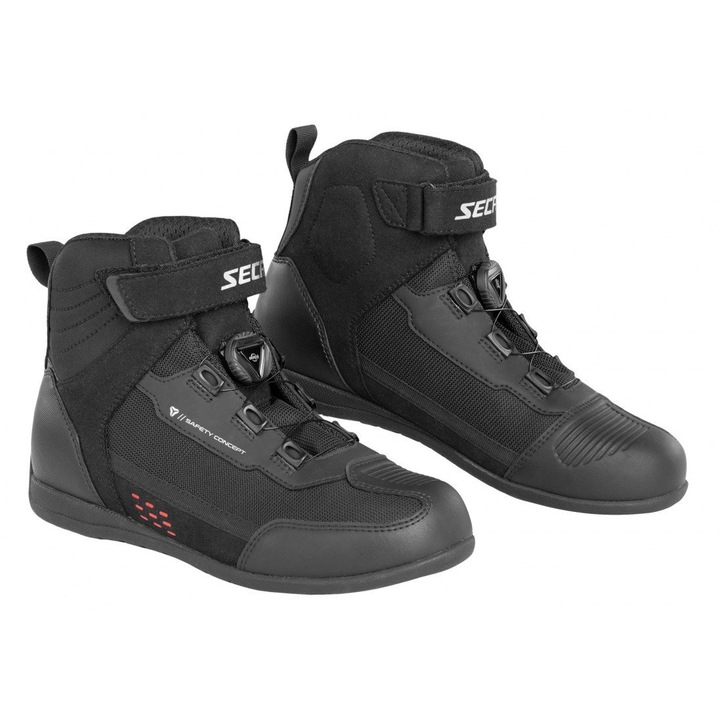 Cizme moto SECA SPEED BLACK, 45