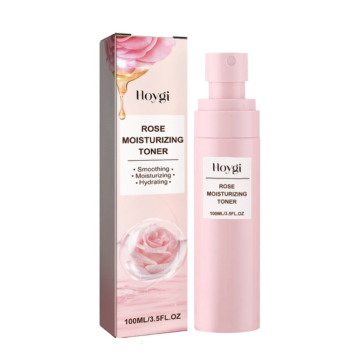 Hoygi arctonik rózsakivonattal 100ml, öregedésgátló, pórusösszehúzó, hidratáló