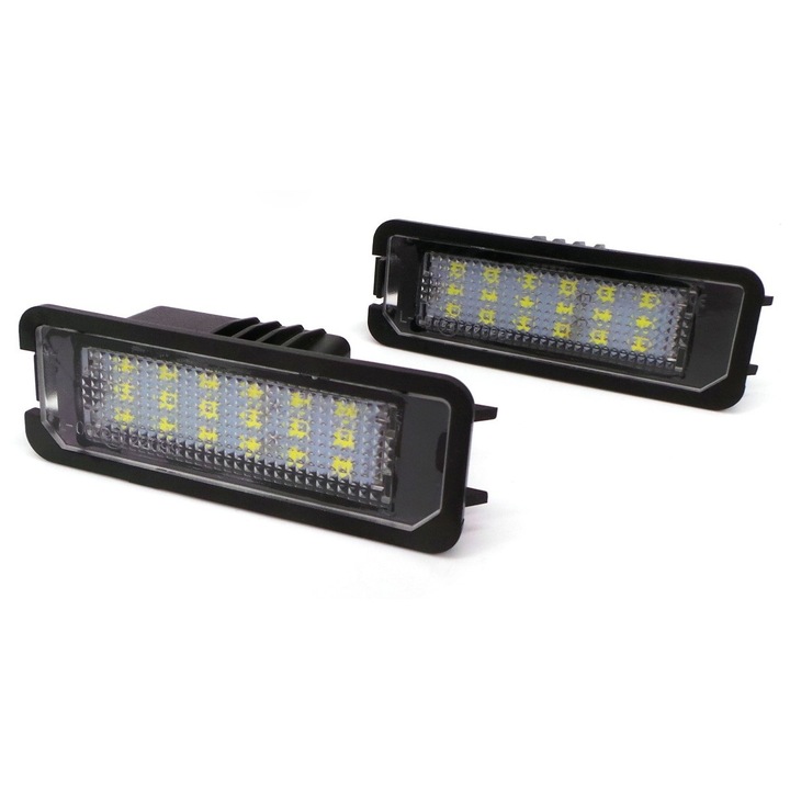 Комплект LED лампи, motoLEDy, регистрационни светлини на VW, Seat, Skoda, Porsche, 2x650lm, 2 бр