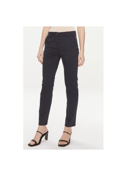 Női nadrág, Napapijri, 303651800, pamut, kék, Kék, 26