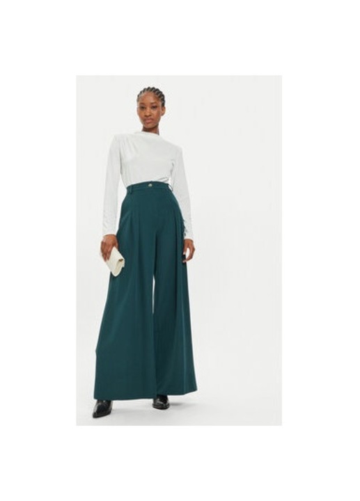 Női nadrág, Maryley, 304875038, Poliészter, Zöld, Zöld