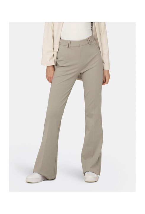 Női nadrág, Only, 303323134, Poliészter, Bézs, Bézs