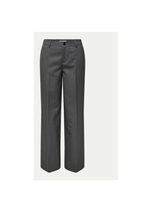 Női nadrág, Only, 304767920, Poliészter, Szürke, Szürke