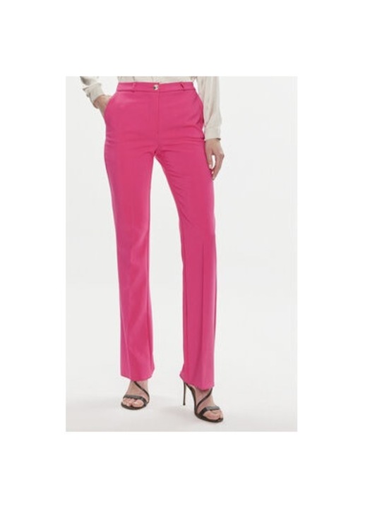 Női nadrág, Rinascimento, 304218101, Poliészter, Rózsaszín, Rózsaszín, L