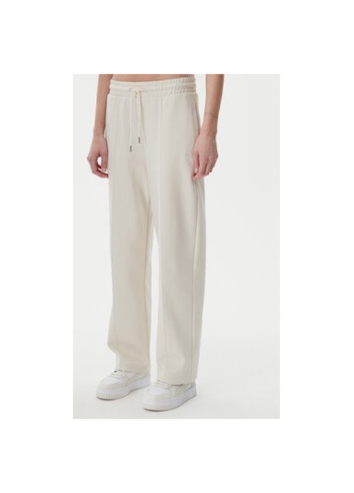 Női nadrág, Puma, 304577017, Pamut/Újrahasznosított poliészter, XL, Bézs