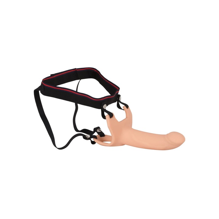 Колан за целомъдрие, You2Toys, силикон, черен, 19x4 см, удължение 6 см