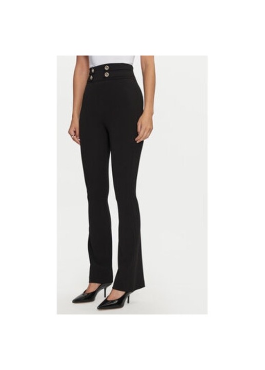 Női nadrág, Rinascimento, 304725265, Poliészter, Fekete, Fekete