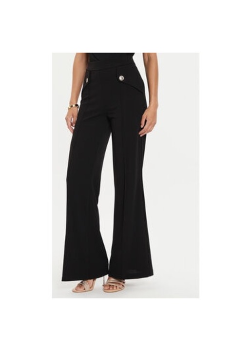 Női nadrág, Rinascimento, 304657801, Poliészter, Fekete, Fekete