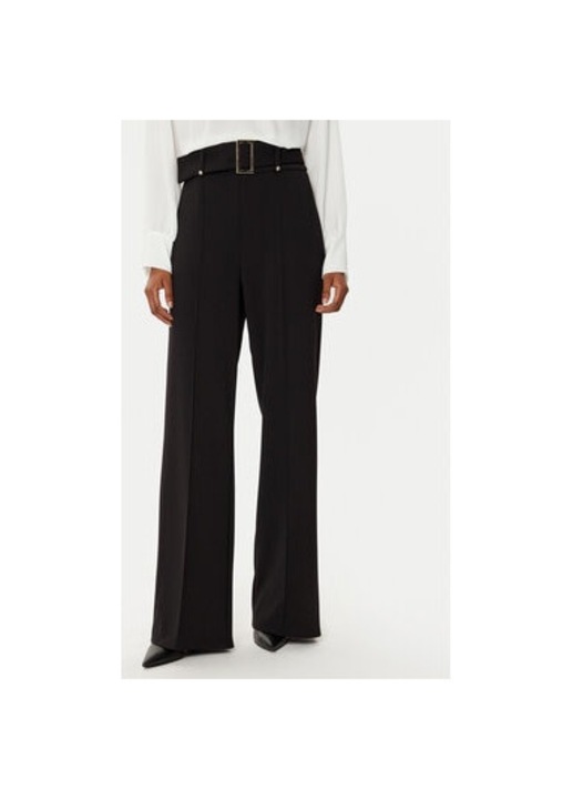 Női nadrág, Rinascimento, 305119353, Poliészter, Fekete, Fekete