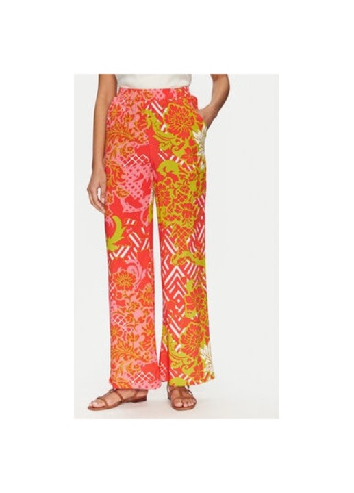 Női nadrág, Gaudi, 305244949, Viszkóz, Narancssárga, Narancssárga