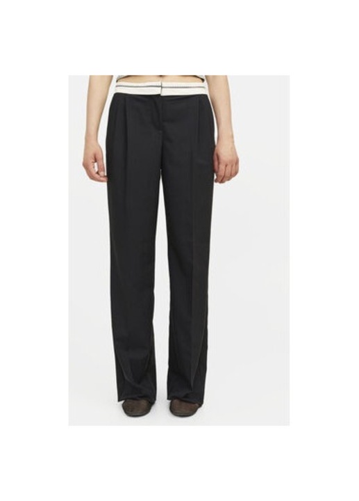 Női nadrág, Jjxx, 304511547, Poliészter/Viszkóz, Fekete, Fekete