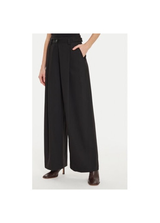 Női nadrág, Imperial, 304919626, Poliészter/Viszkóz, Fekete, Fekete