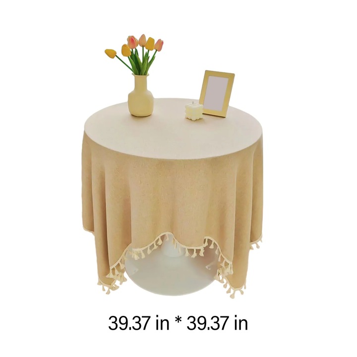 Pamut asztalterítő 39.37x39.37 inch többszínű