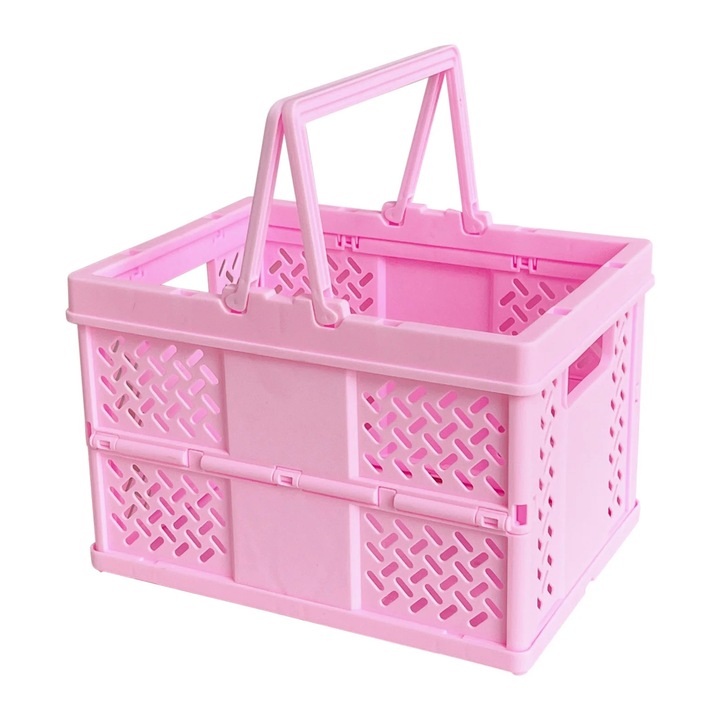 Cos picnic pliabil ABS 7.3x5.3x4.9 inch portabil pentru fructe si legume
